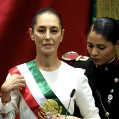 Claudia Sheinbaum toma posesión como presidenta de México